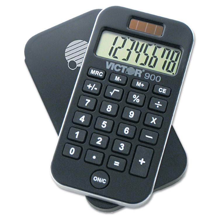 Picture of 900 Antimicrobial Pocket Calculator, 8-Digit LCD