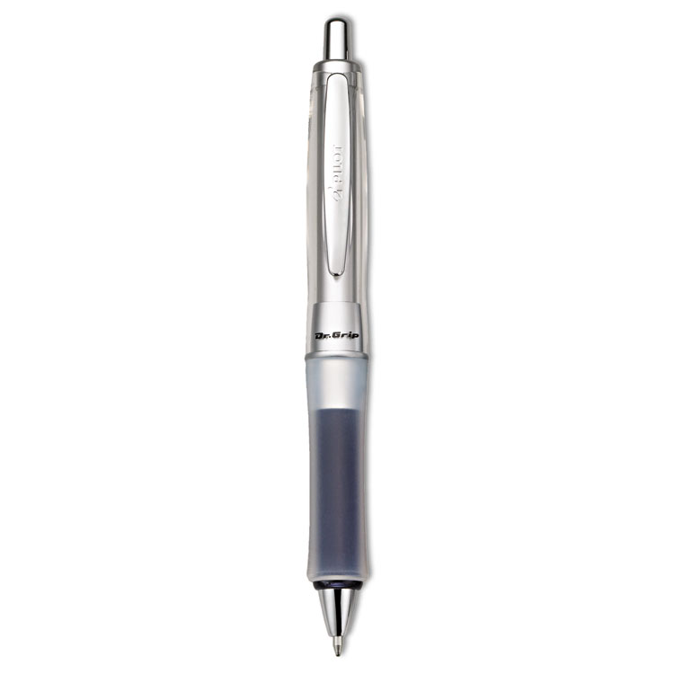 Picture of Dr. Grip Center of Gravity Retractable Ball Point Pen, Gray Grip/Black Ink, 1mm