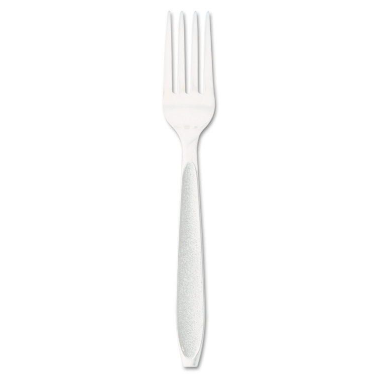 Picture of Impress Heavyweight Full-Length Polystyrene Cutlery, Fork, White, 1000/carton