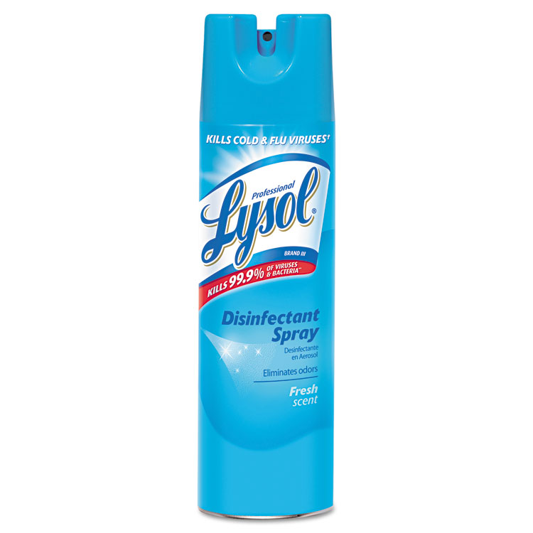 Picture of Disinfectant Spray, Fresh, 19 oz Aerosol Can