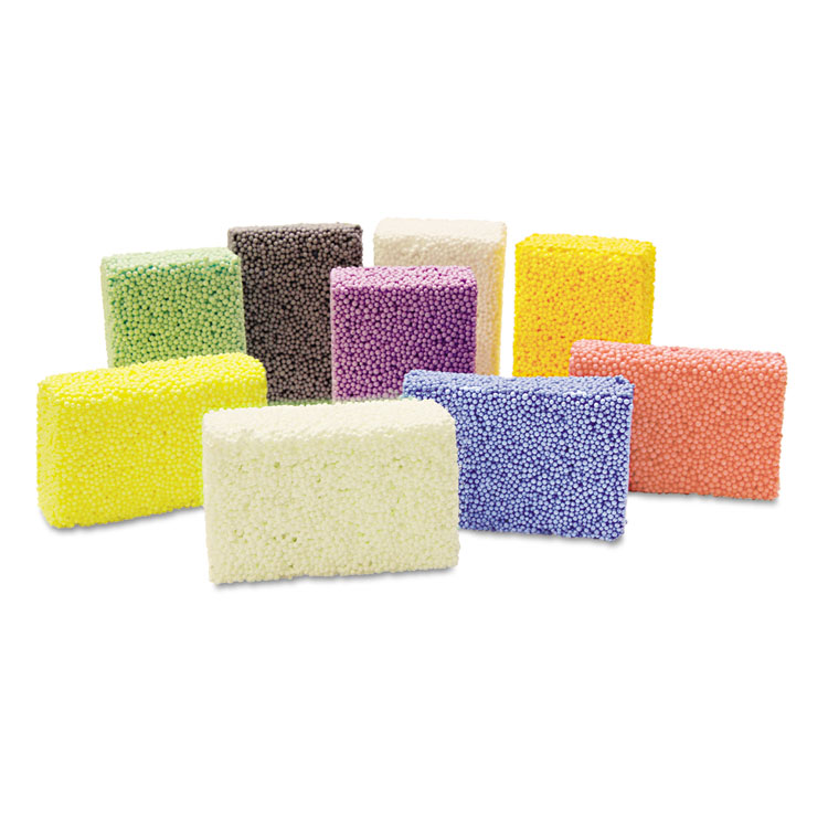 Picture of Squishy Foam Classpack, Assorted Colors, 36 Blocks