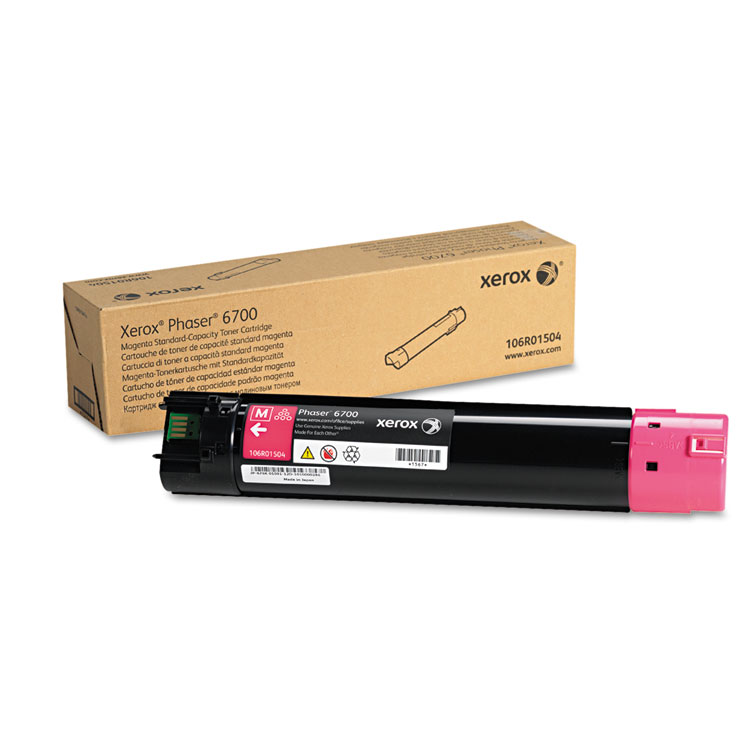 Picture of 106R01504 Toner, 5,000 Page -Yield, Magenta