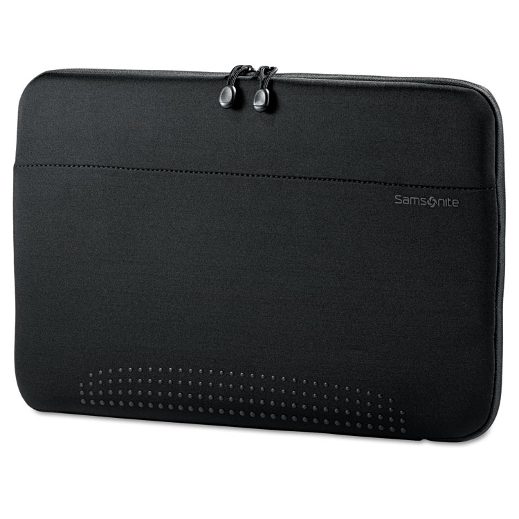 Picture of 15.6" Aramon Laptop Sleeve, Neoprene, 15-3/4 X 1 X 10-1/2, Black