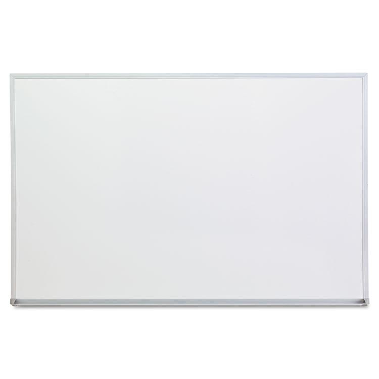 Picture of Dry Erase Board, Melamine, 36 x 24, Satin-Finished Aluminum Frame