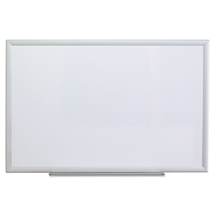 Picture of Dry Erase Board, Melamine, 36 x 24, Aluminum Frame