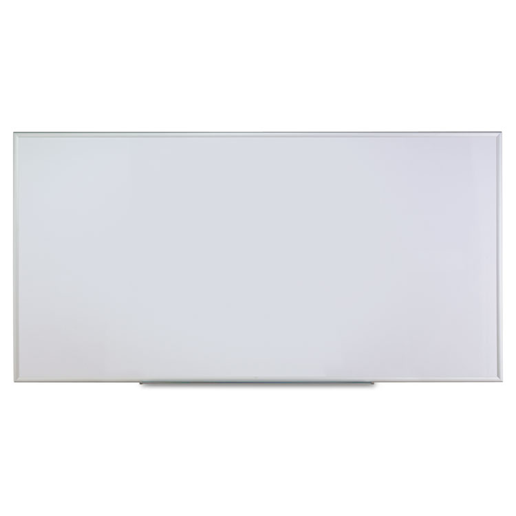 Picture of Dry Erase Board, Melamine, 96 x 48, Satin-Finished Aluminum Frame