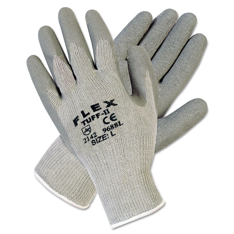 MCR Safety 1400XL Leather Gloves, Gray, XL, PR