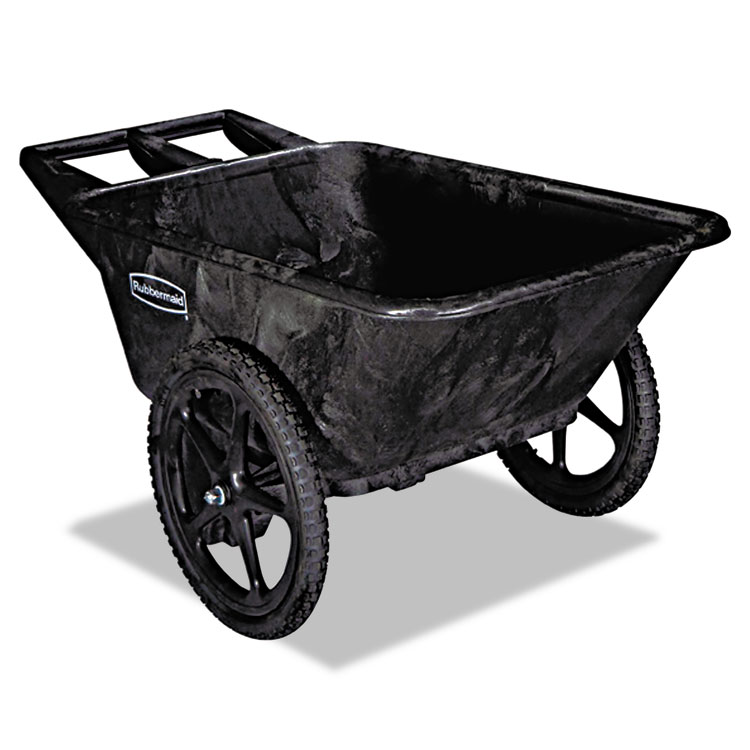 Picture of Big Wheel Agriculture Cart, 300-lb Cap, 32-3/4 x 58 x 28-1/4, Black