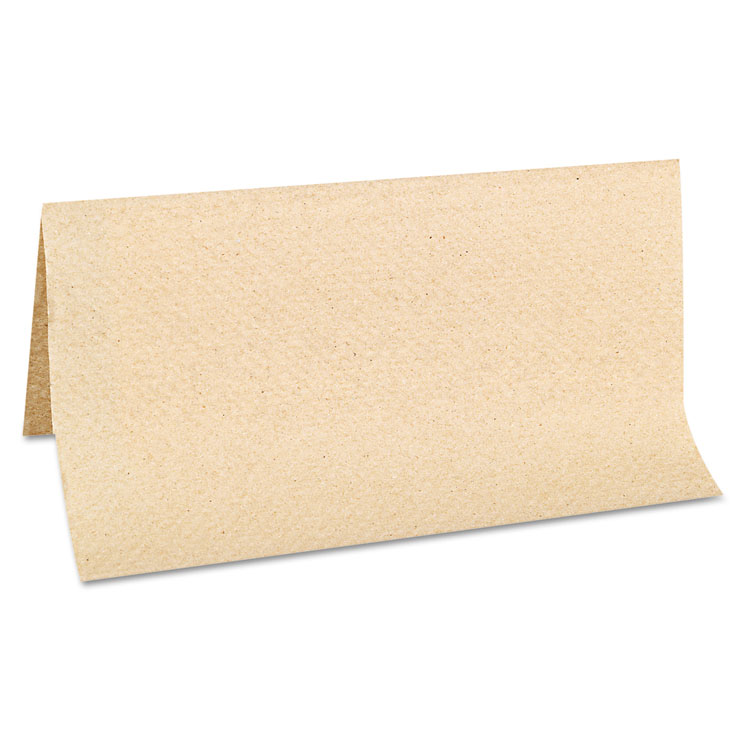 Singlefold Paper Towels, 9 x 9 9/20, Natural, 250/Pack, 16 Packs/Carton