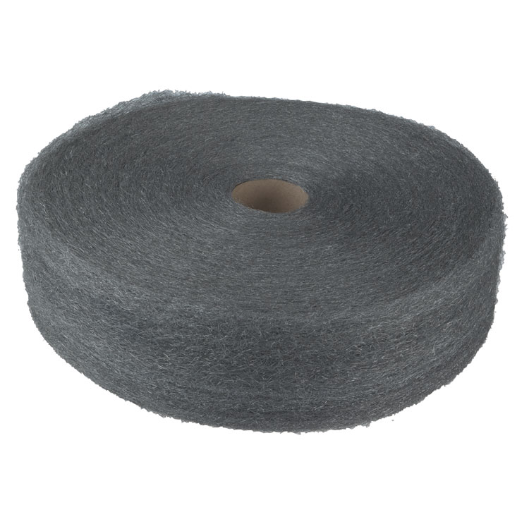 Picture of Industrial-Quality Steel Wool Reel, #1 Medium, 5-Lb Reel, 6/carton