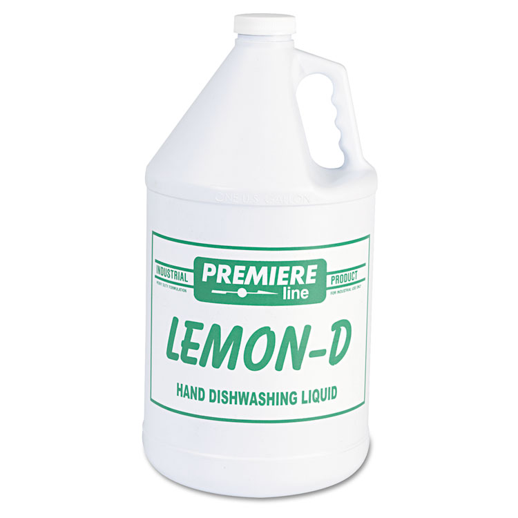 Picture of Lemon-D Dishwashing Liquid, Lemon, 1gal, Bottle, 4/carton