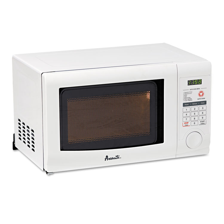 Picture of 0.7 Cubic Foot Capacity Microwave Oven, 700 Watts, White
