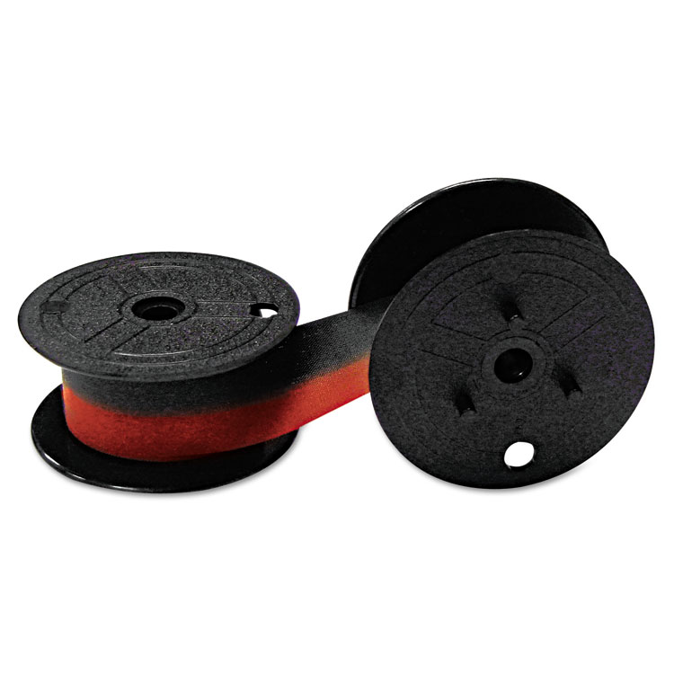 Picture of 7010 Compatible Calculator Ribbon, Black/Red