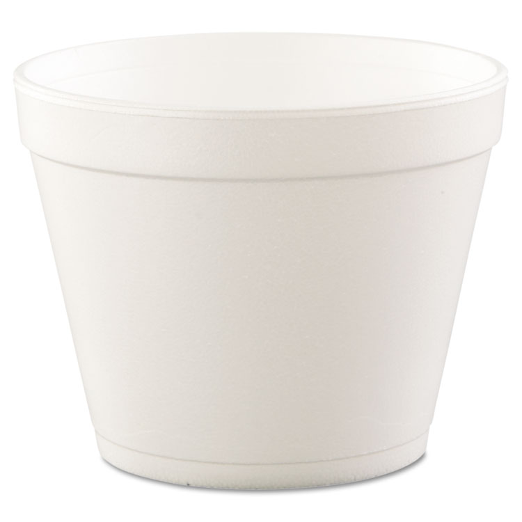 Picture of Foam Containers, Foam, 24oz, White, 25/Bag, 20 Bags/Carton