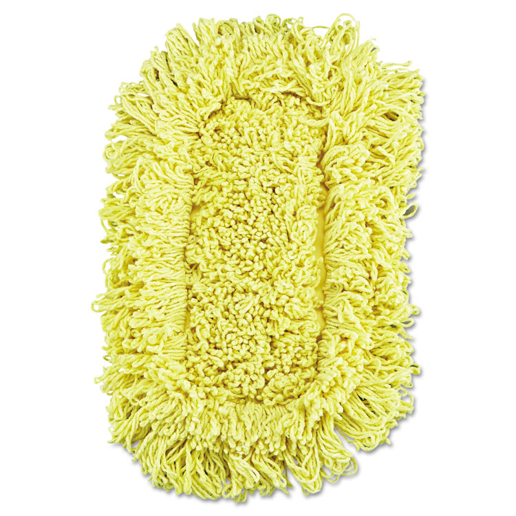 Picture of Trapper Looped-End Dust Mop Head, 12 X 5, Yellow, 12/carton