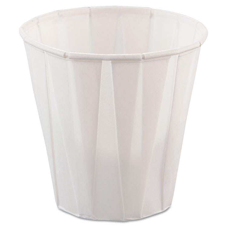 Picture of Paper Medical & Dental Treated Cups, 3.5oz, White, 100/bag, 50 Bags/carton