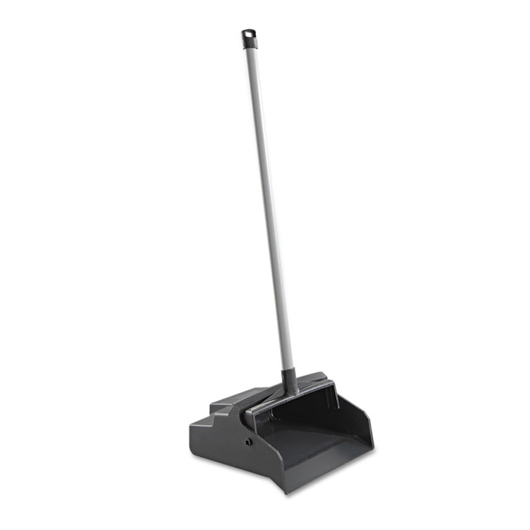 Rubbermaid 7 1/2 Front of House Angled Lobby Broom with Dustpan