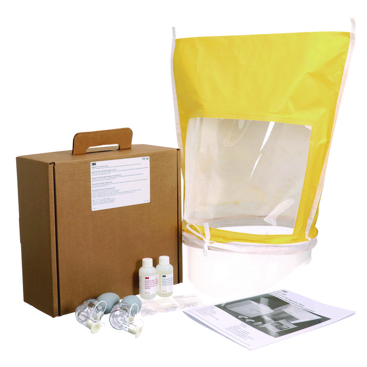 Qualitative Respirator Fit and Sensitivity Test Kit, Includes Sweet-Taste Testing Solutions