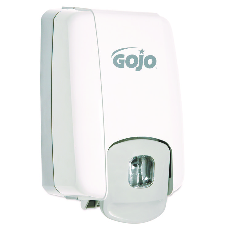4510015219873, SKILCRAFT GOJO Lotion Soap Wall-Dispenser, 2,000 mL, 6.5 x 4.5 x 10.81, Dove Gray, 8/Carton