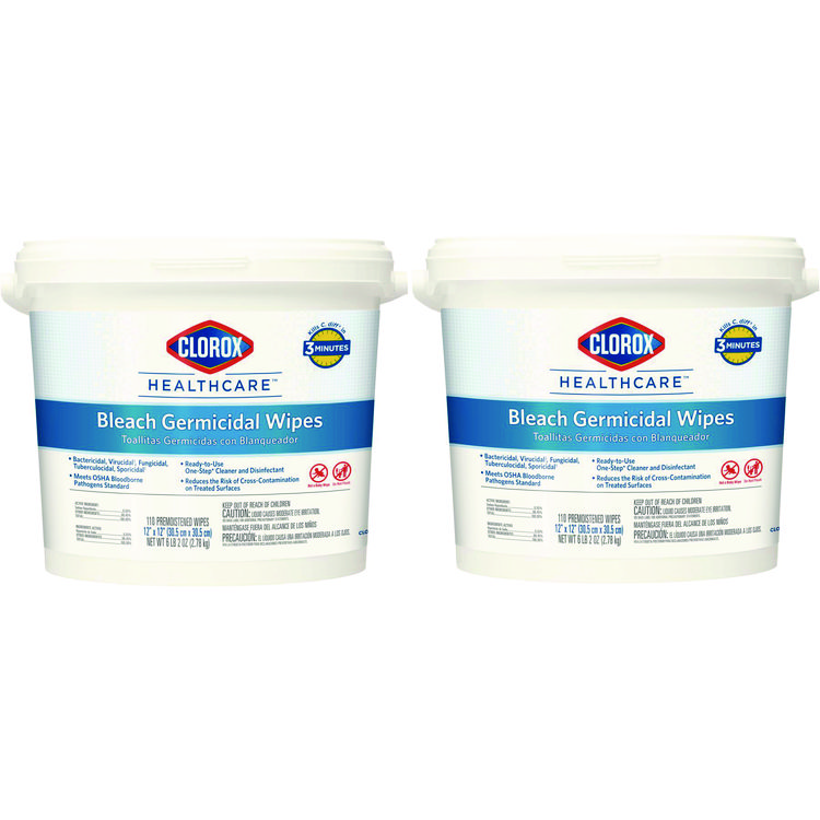 CLOROX GERMICIDAL WIPES CLO30358CT  2/110 CT.