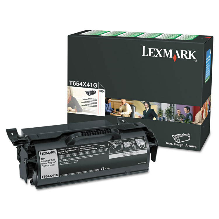 Picture of T654X41G Extra High-Yield Government Toner, 36,000 Page-Yield, Black