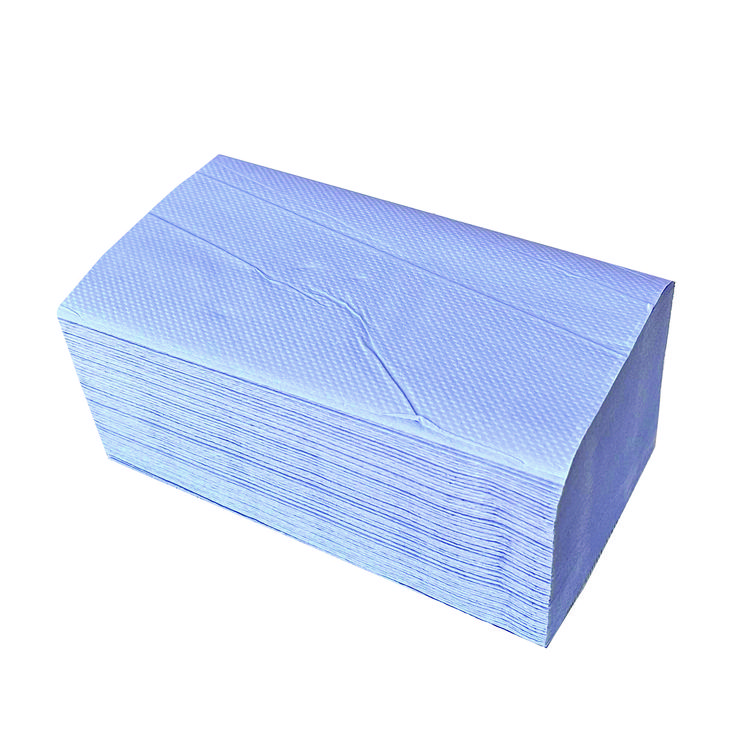 Windshield Paper Towels, 9.05 x 10, Blue, 250/Pack, 9 Packs/Carton