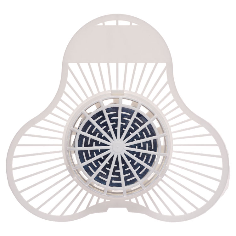 Eco-Fresh Non-Para Enzymatic Block and Screen, Green Apple Scent, White, Dozen