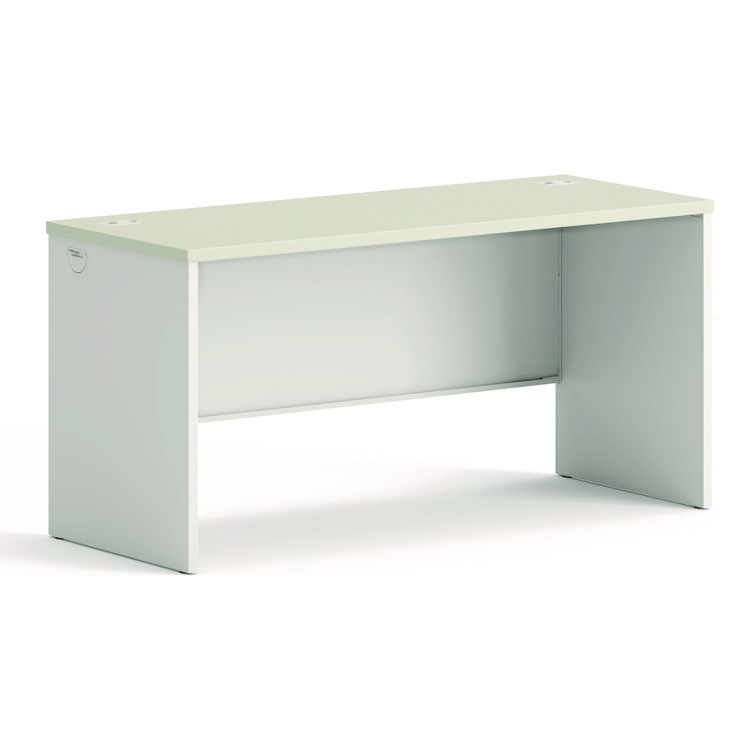 38000 Series Desk Shell, 60" X 24" X 30", Light Gray/silver