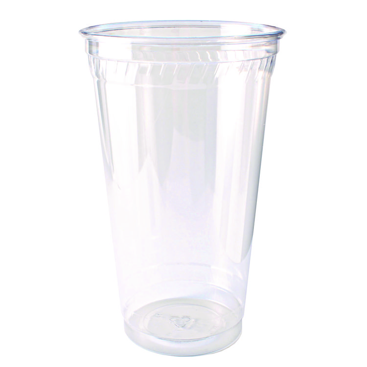 Fabri-Kal® Kal-Clear PET Cold Drink Cups, 32 oz., Clear, 25/Sleeve, 12 Sleeves/Carton