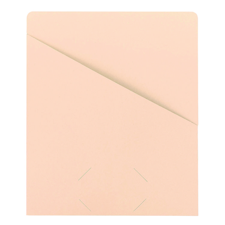 Organized Up Slash Jackets, Letter Size, Manila, 25/Pack