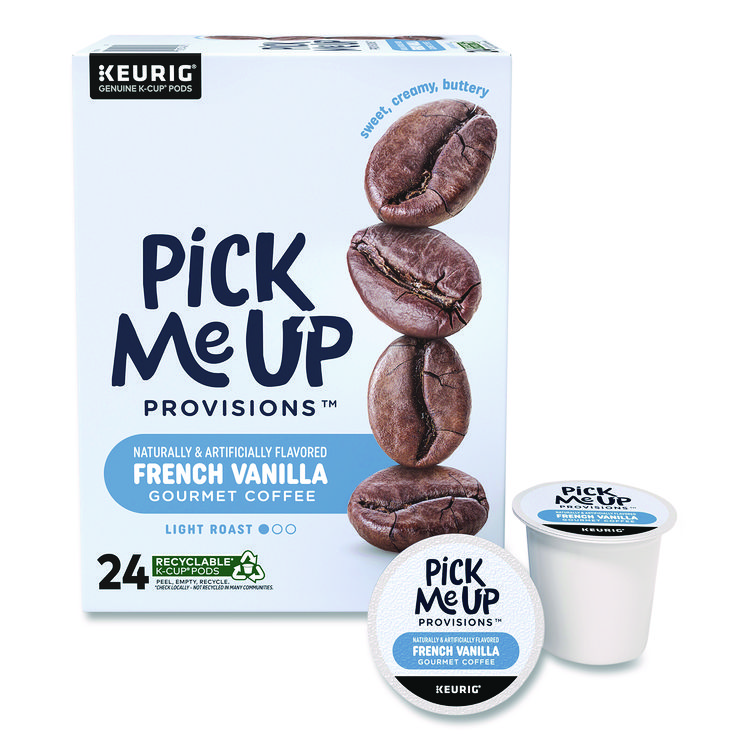 French Vanilla Coffee K-Cups, 24/Box
