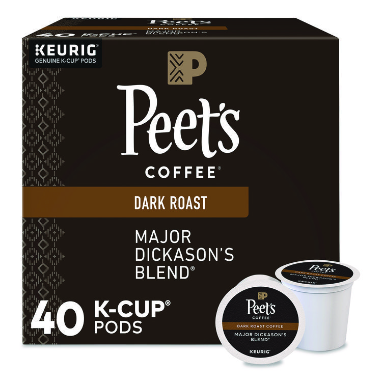 Major Dickason's Blend K-Cups, 0.44 oz, 40/Box