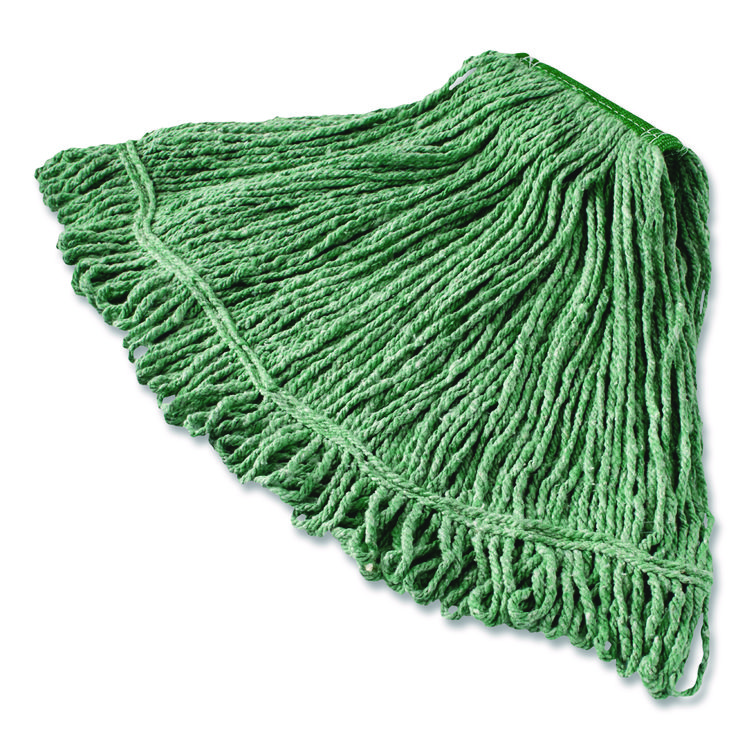 Super Stitch Blend Mop, Cotton/Synthetic, Medium, Green