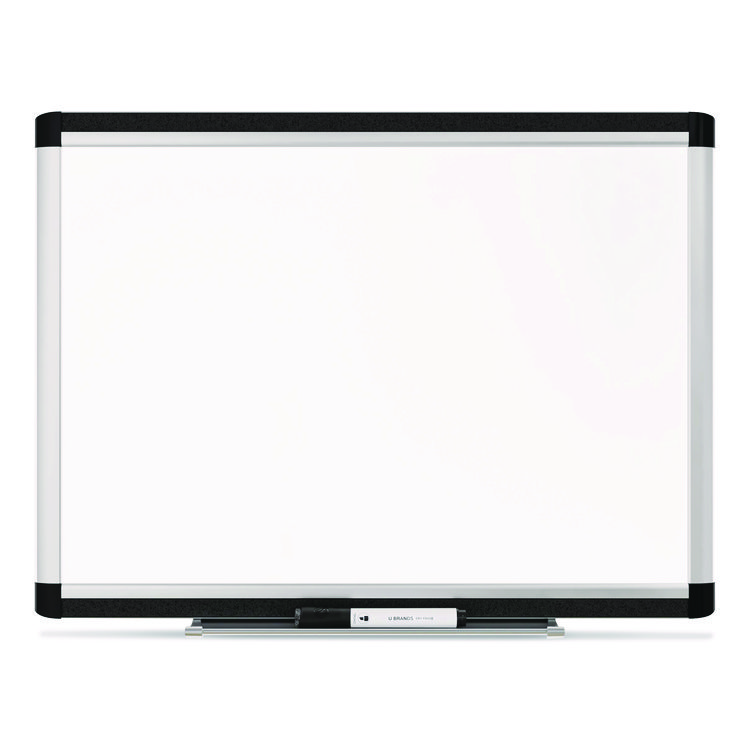 PINIT Magnetic Dry Erase Board, 24" x 18" (Actual Size: 23" x 17"), White Surface, Satin Aluminum Frame