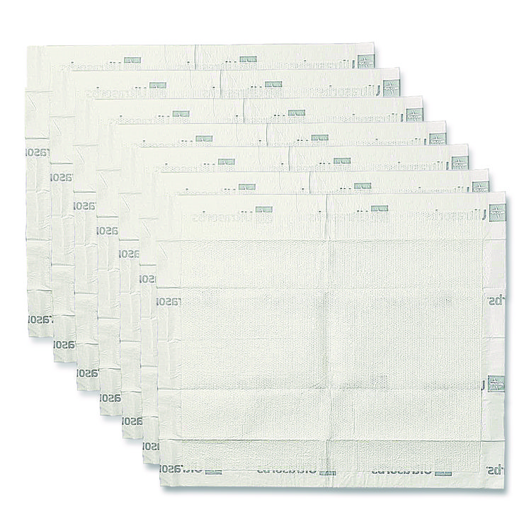 Ultrasorbs Disposable Dry Pads, 23 x 35, Blue, 7/Box
