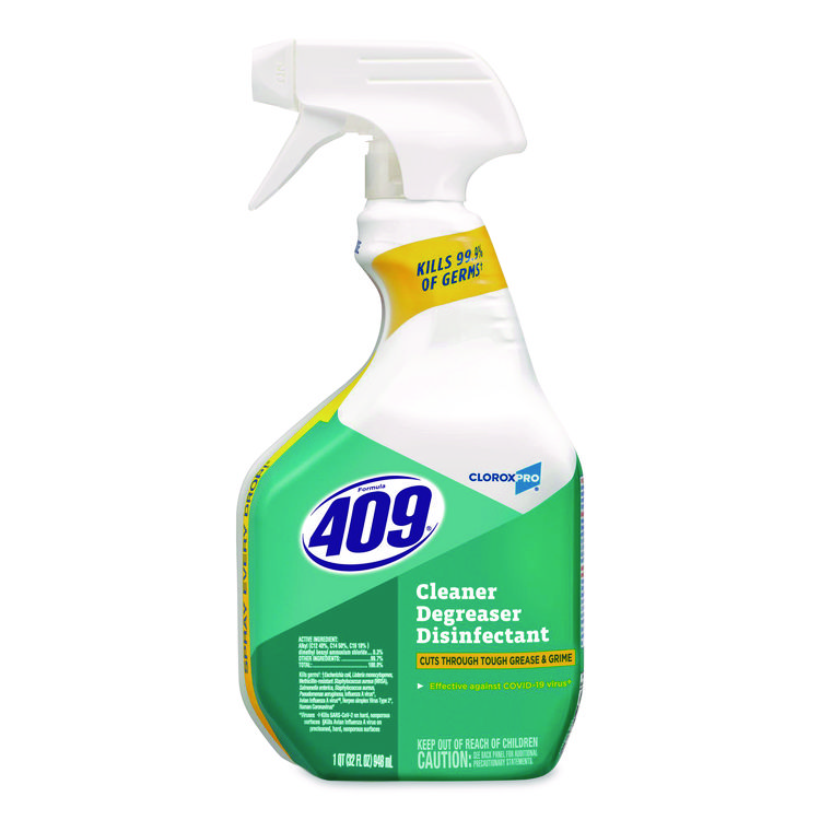 CloroxPro Cleaner Degreaser Disinfectant, 32 oz Spray