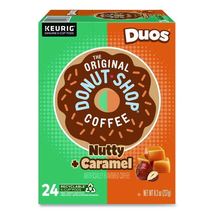 Nutty Plus Caramel K-Cup, 0.34 Oz, 24/box