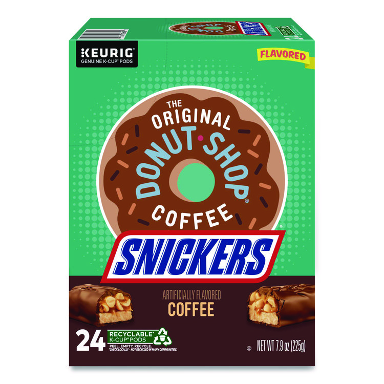 SNICKERS Flavored Coffee K-Cups, 24/Box