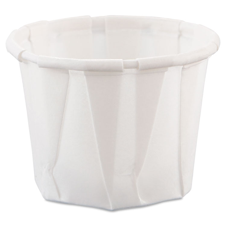 Picture of Paper Portion Cups, .75oz, White, 250/bag, 20 Bags/carton