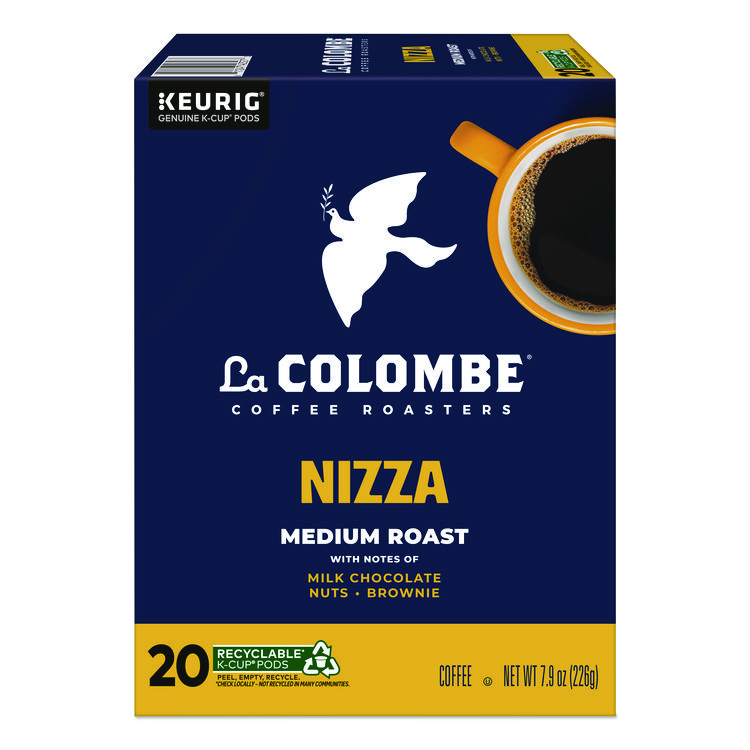 Coffee K-Cup Pods, Nizza Medium Roast, 20/Box