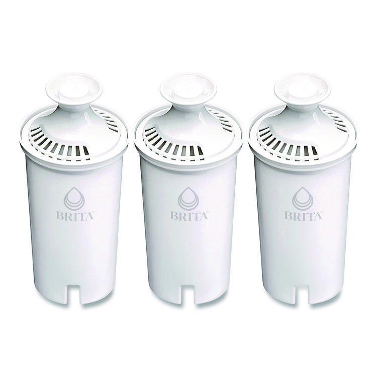 Standard Replacement Filters for Pitchers, Made Without BPA, 3/Pack