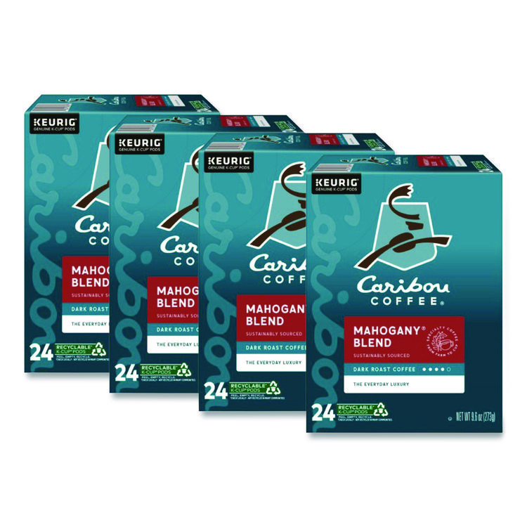 Mahogany Coffee K-Cups, 96/carton