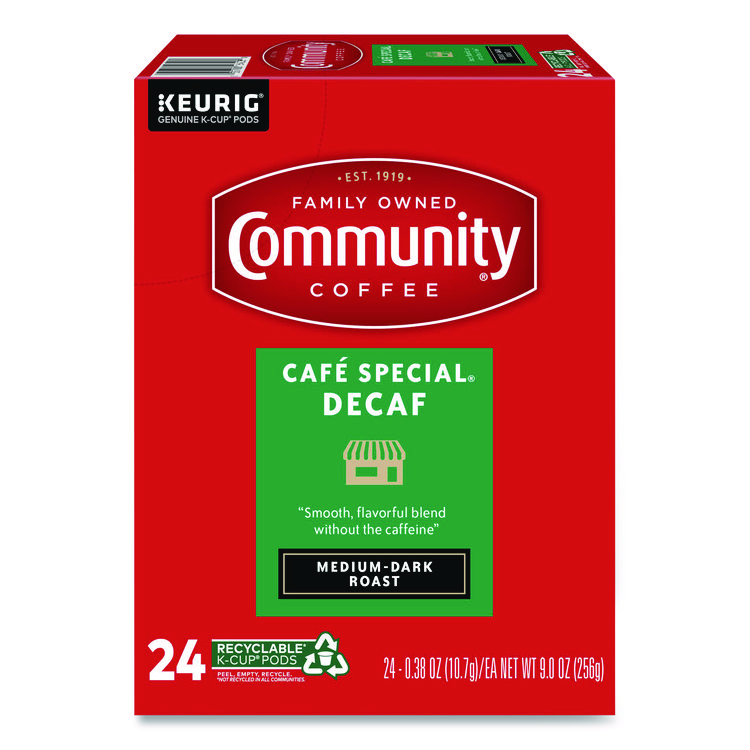 Cafe Special Decaf K-Cups, 24/Box
