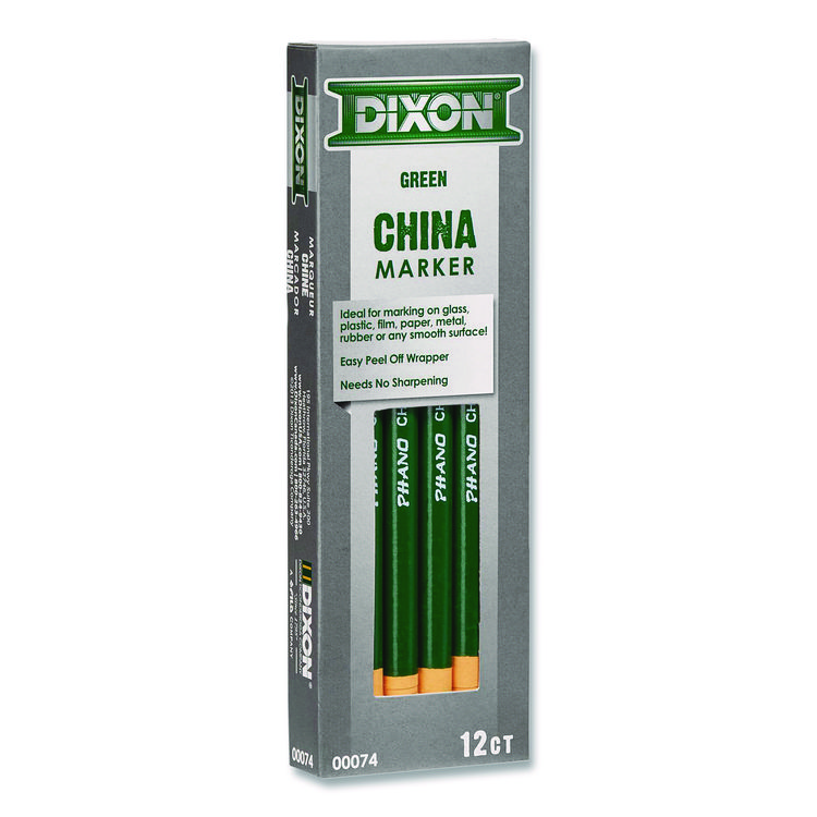 China Marker, Green, Dozen