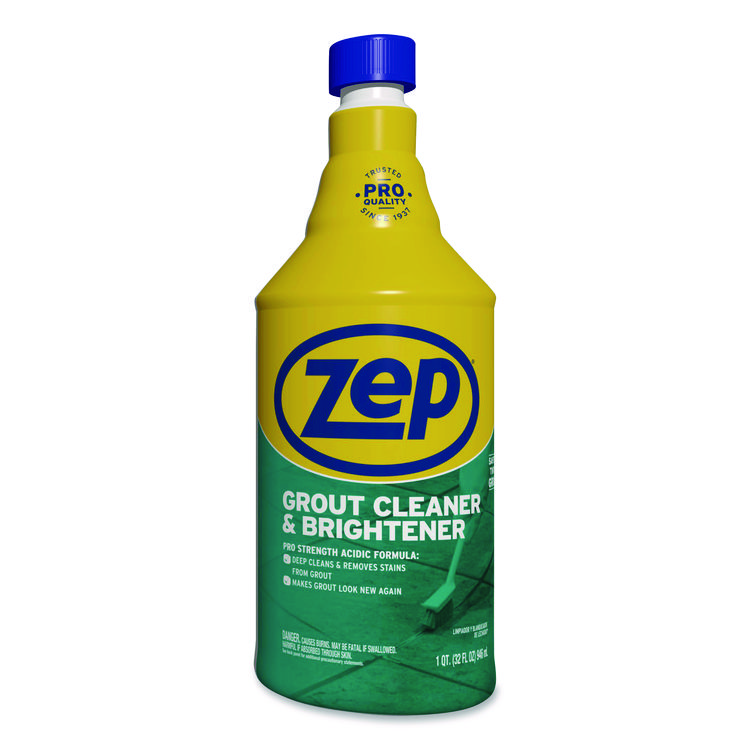 Grout Cleaner and Brightener, Characteristic Scent, 32 oz Bottle, 12/Carton