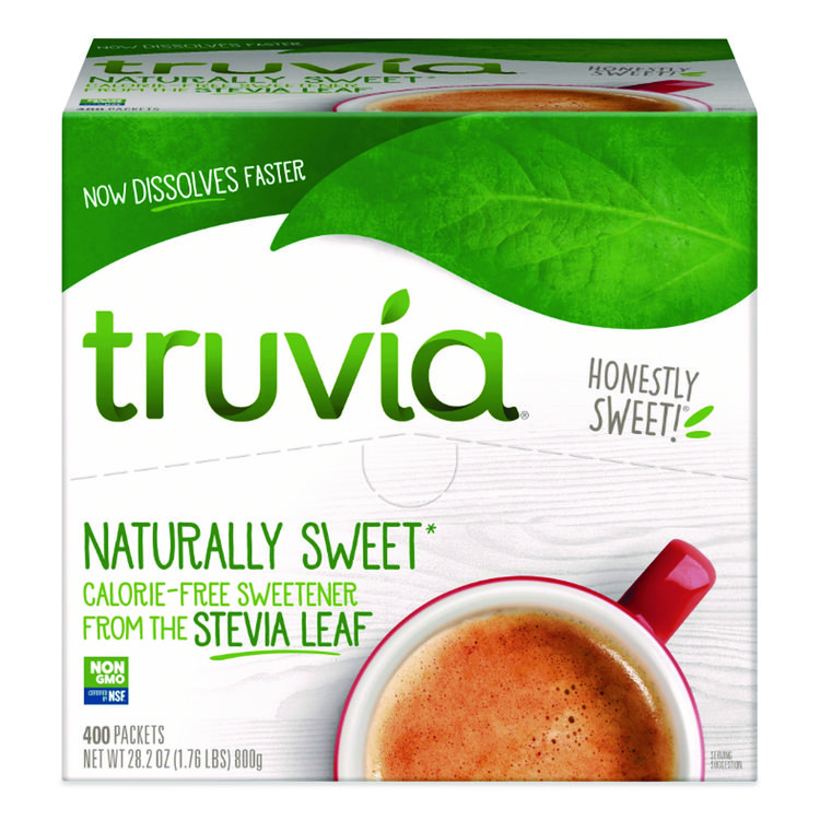 Natural Sugar Substitute, 0.07 oz Packet, 400/Box