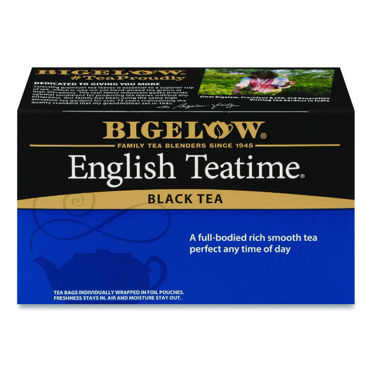 English Teatime Black Tea, 0.08 Oz Tea Bag, 28/box