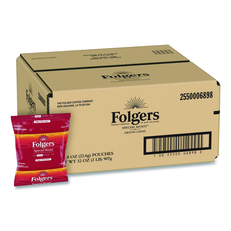 Coffee Filter Packs, Special Roast, 0.8 Oz, 40/carton
