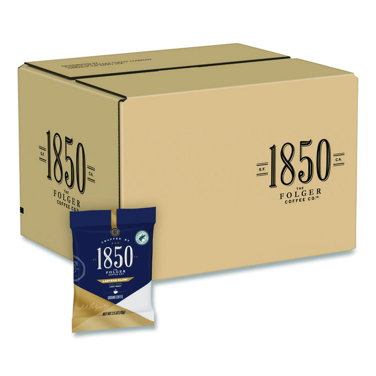 Lantern Glow Coffee Fraction Packs, 2.5 oz Pack, 24 Packs/Carton