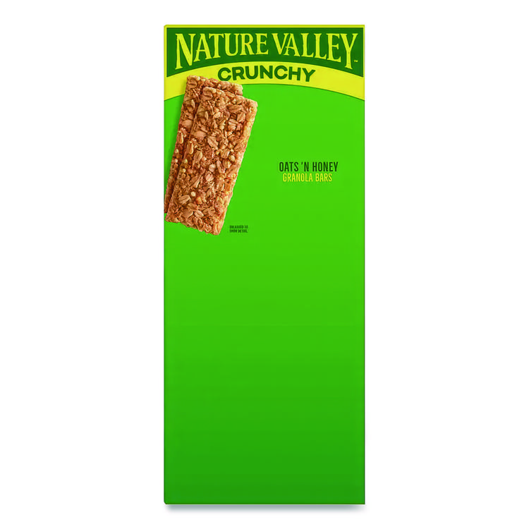 Granola Bars, Crunchy Oats And Honey, 1.5 Oz Pouch, 28/box